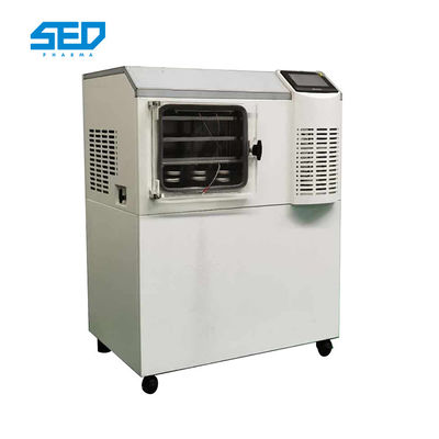 SED-24XDG 220V 50HZ 304 الفولاذ المقاوم للصدأ الغذاء الخضار 0.24m2 آلة تجميد الجافة