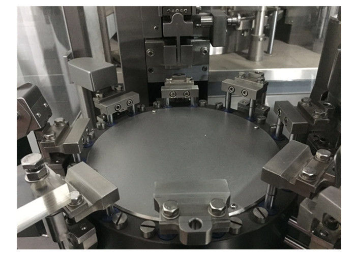 آلة تعبئة الكبسولات الأوتوماتيكية المصغرة من النوع المصنوع من الفولاذ المقاوم للصدأ للمختبر