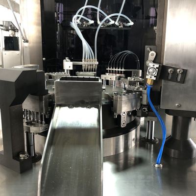آلة ملء كبسولات سائل مع التحكم في PLC