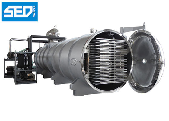 SED-100DG صناعة المواد الغذائية آلة التجفيف بالتجميد الفولاذ المقاوم للصدأ المصنوعة من ضاغط Bitzer الألماني